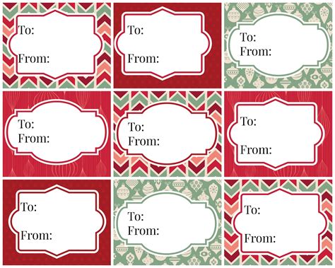 Gift Labels Free Printable