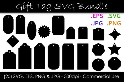 Customize Your Gifts with Style: Discover the Best Gift Tag Template SVG for Your Needs!
