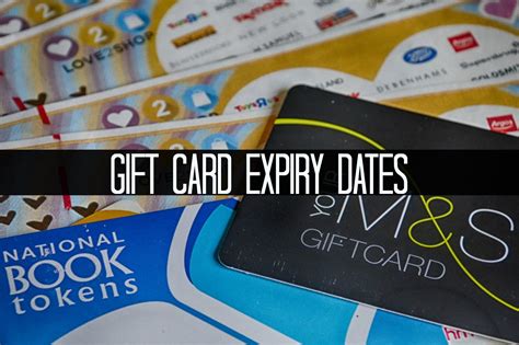 Gift card expiry dates