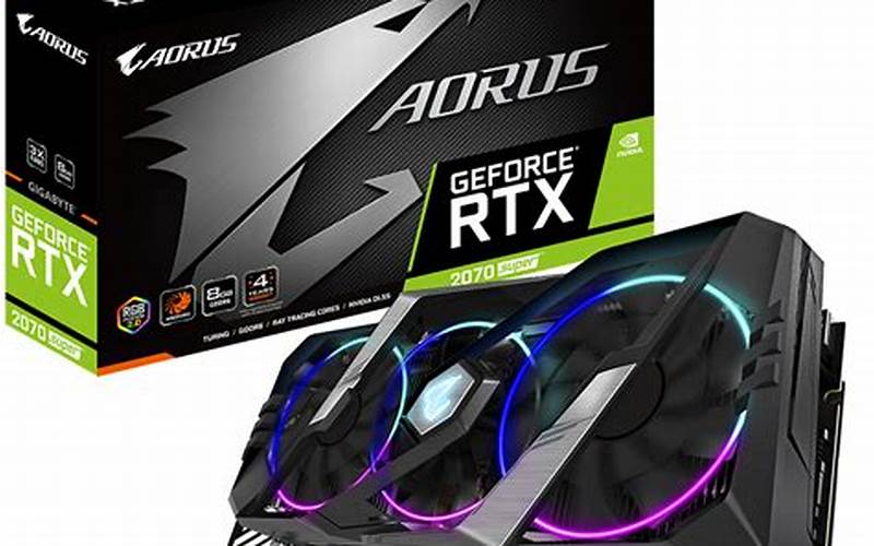 Gigabyte Geforce Rtx 2070 Super 8Gb Aorus Video Card Design And Build Quality