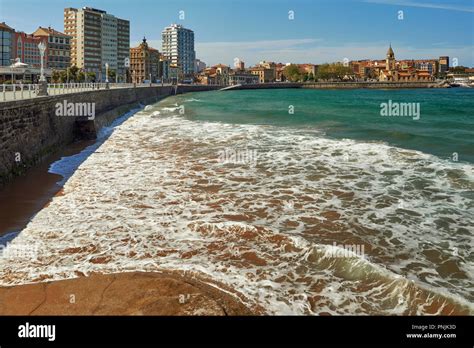 Gijon seafront