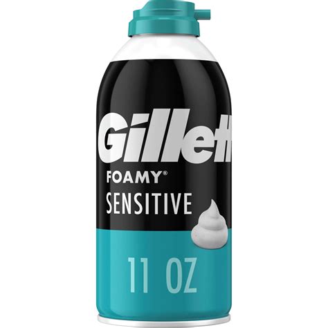 Discover the Gentle Elegance: Gillette Foamy Sensitive Skin for a Soothing Shaving Experience