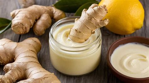 Freshen up your complexion with Ginger Cream for Glowing Skin