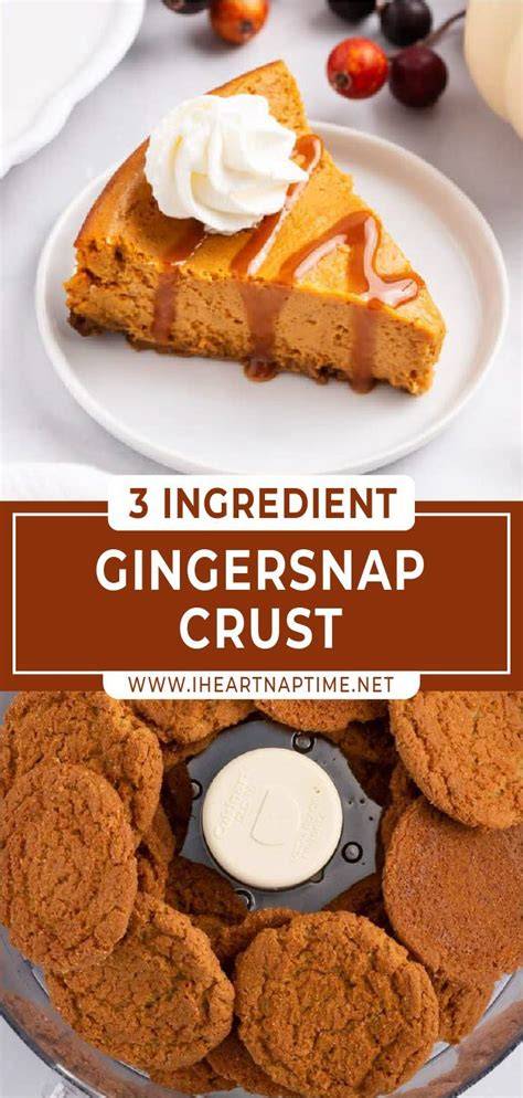 Ginger Snap Pie Crust Recipe - Chefinoz