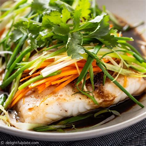 Ginger Soy Sauce White Fish