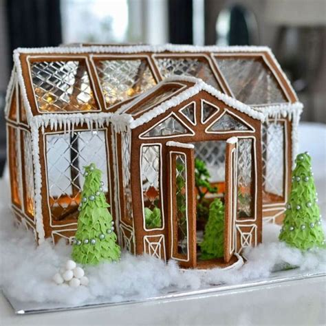 Gingerbread Greenhouse Template