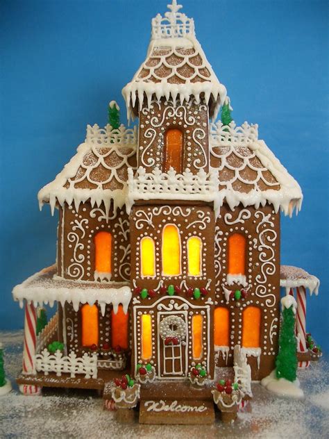 Gingerbread Victorian House Template