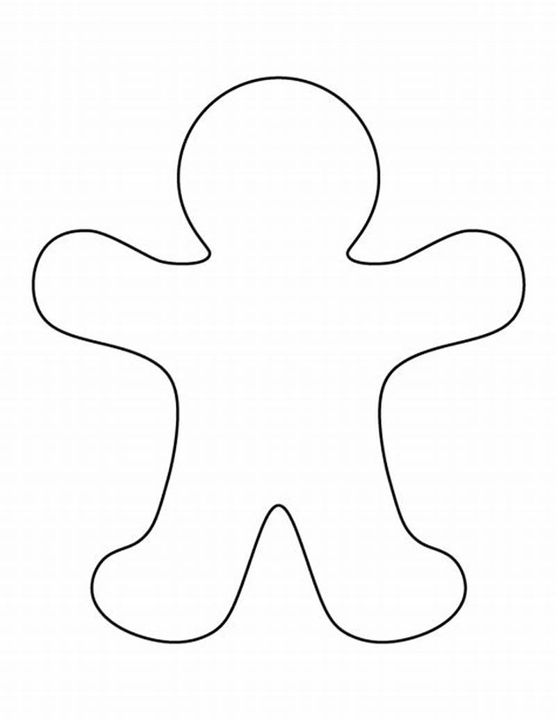 Gingerbread Man Pattern To Print