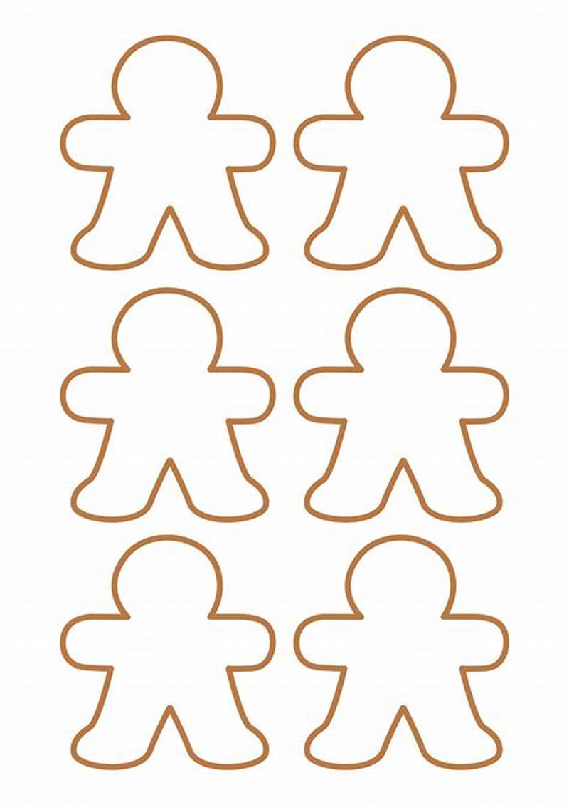 Gingerbread Man Patterns Printable