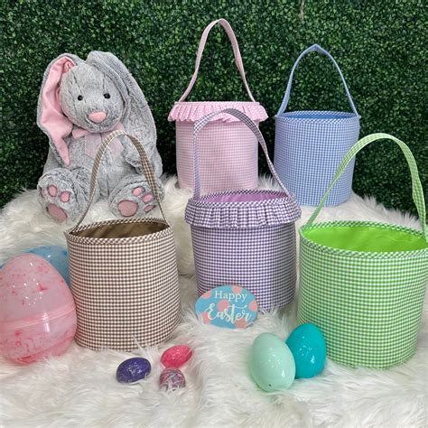 Gingham Easter Baskets