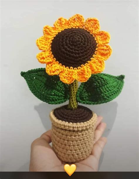Girasol A Crochet