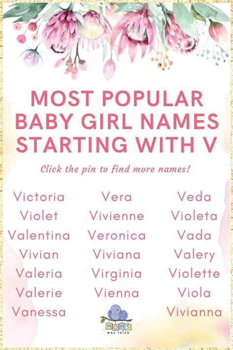 Girl Baby Names Starting With V With Numerology