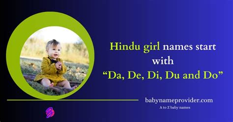 Girl Names Starting With Da In Hindu