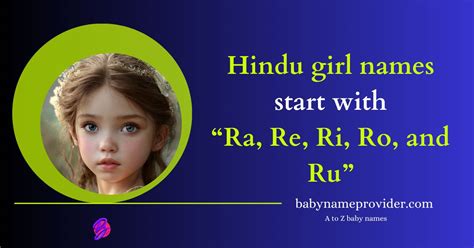 Girl Names Starting With Ro In Hindu