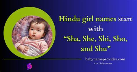 Girl Names Starting With Shi Hindu