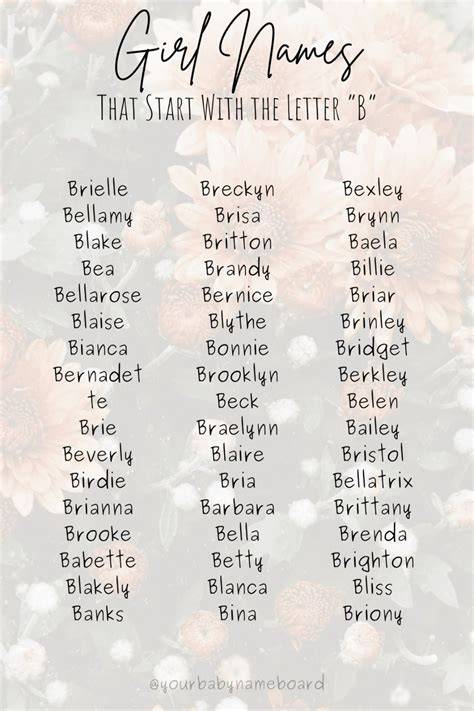 Girl Names That Start With Chris
