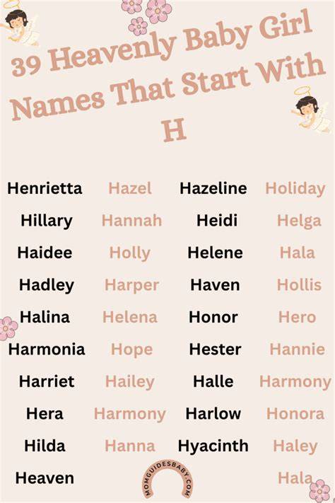 Girl Names That Start With Ha