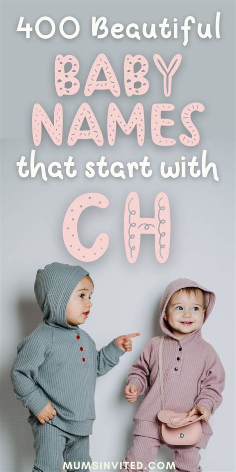 Girl Names The Start With Ch