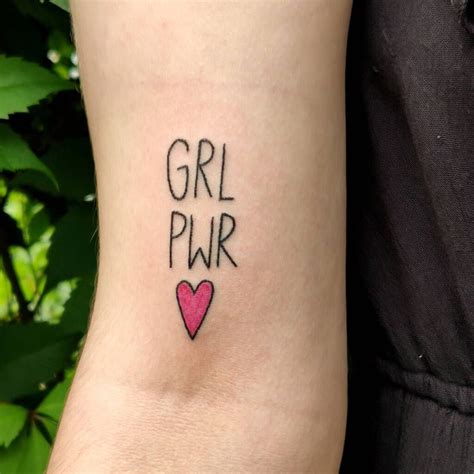 Empower Your Feminine Spirit with Girl Power Tattoo – The Ultimate Expression of Female Strength and Style