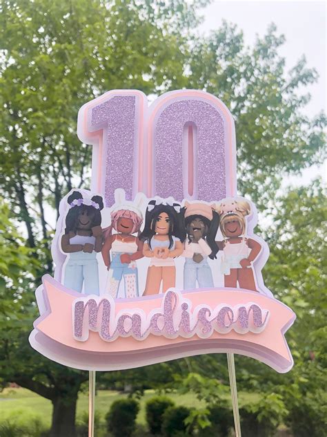 Girl Roblox Cake - Etsy Canada