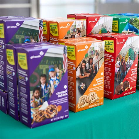 Girl Scout Cookies Box