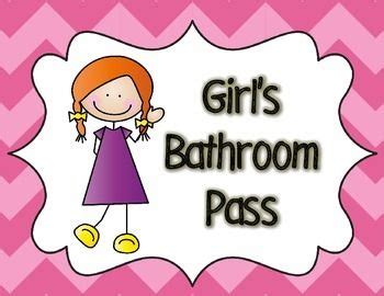 Girls Bathroom Pass