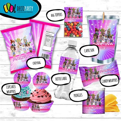 Girls Roblox Party - Etsy
