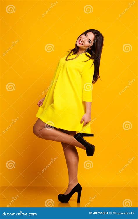 Girls Wearing Yellow dress