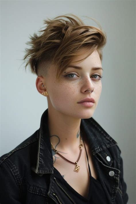 Girls With Boy Cut Hair