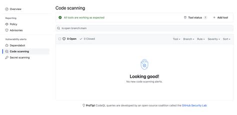 GitHub Discussions and code scanning