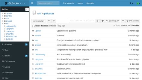 Gitbucket The open Source Github Fork / alternative