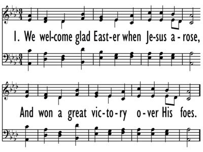 Glad Easter Song