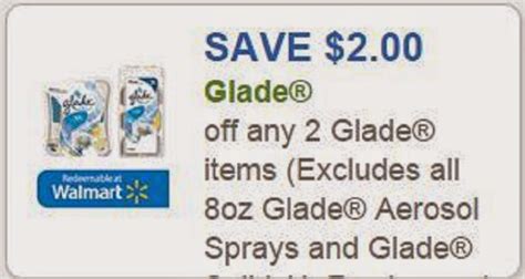 Glade Printable Coupons