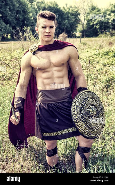 Gladiator Costumes for Muscular Guys