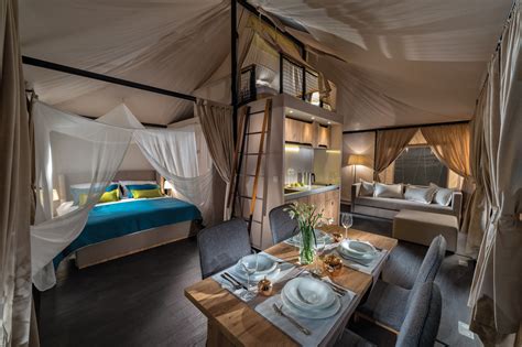 Glamping Tent Interior