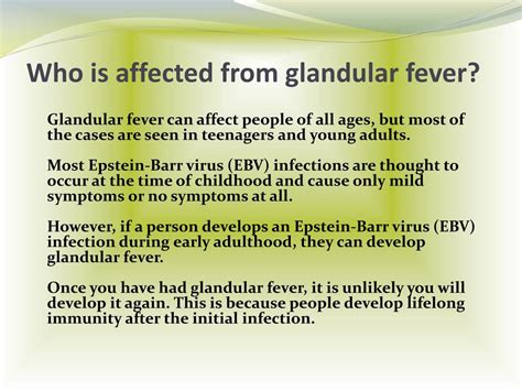 Glandular Fever