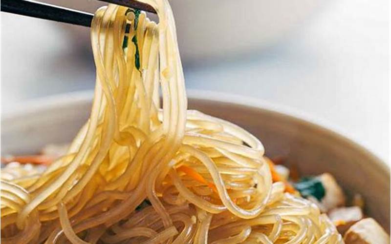 Glass Noodles In A Bowl