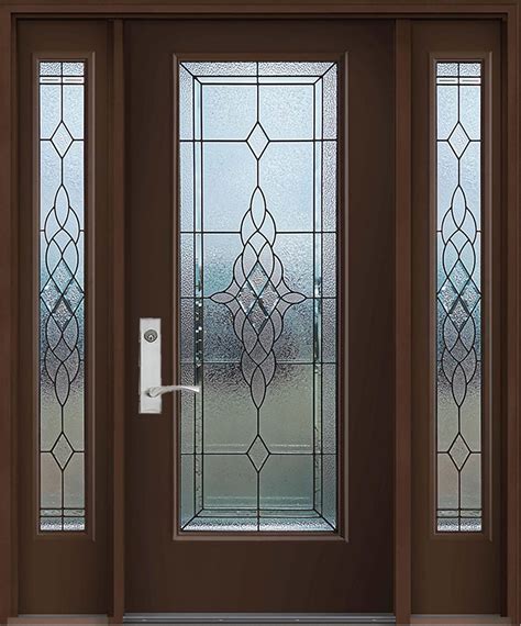 Elegant Star Front Door Glass Insert The Glass Door Store