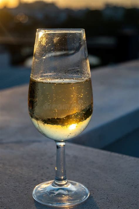 Glass of Cava