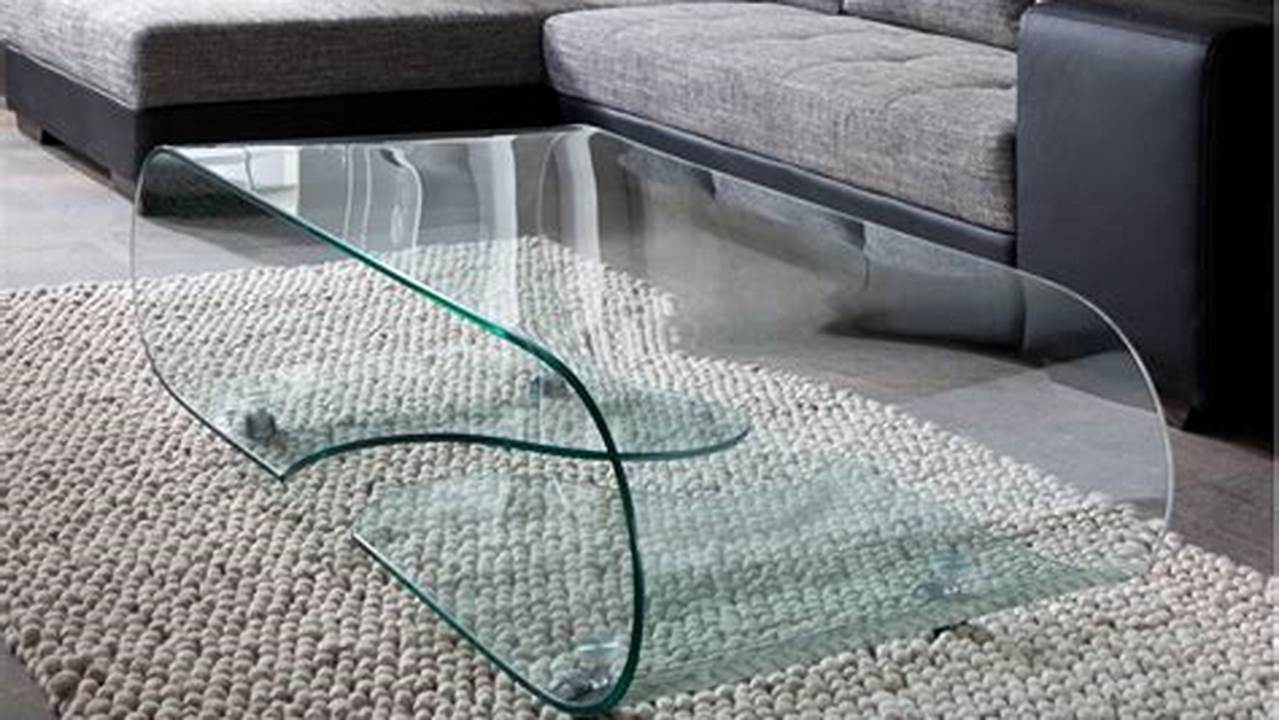 Glastisch Couchtisch - Das ultimative Möbelstück für Ihren Wohnraum