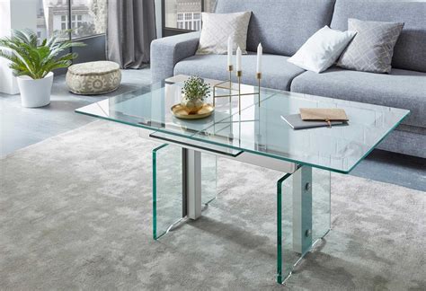 Moderner Glastisch Alister für Ihr Wohnzimmer Pharao24.de