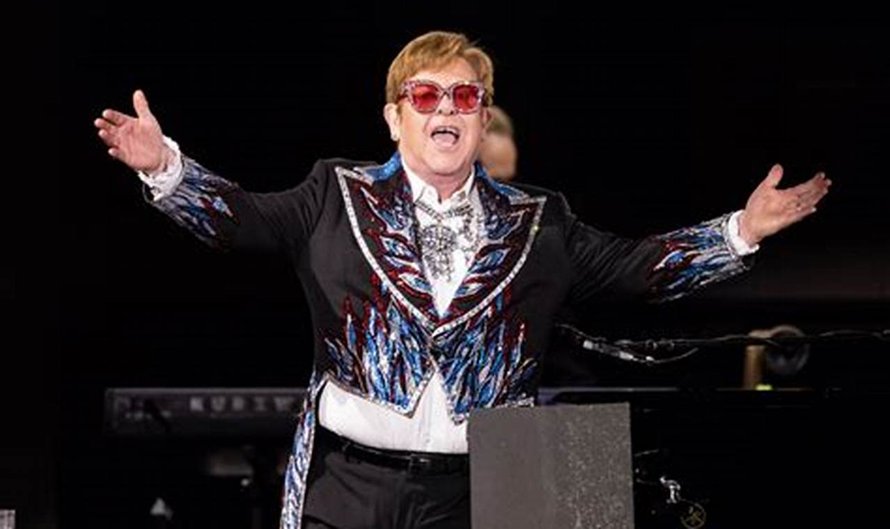 Glastonbury 2024 Elton John