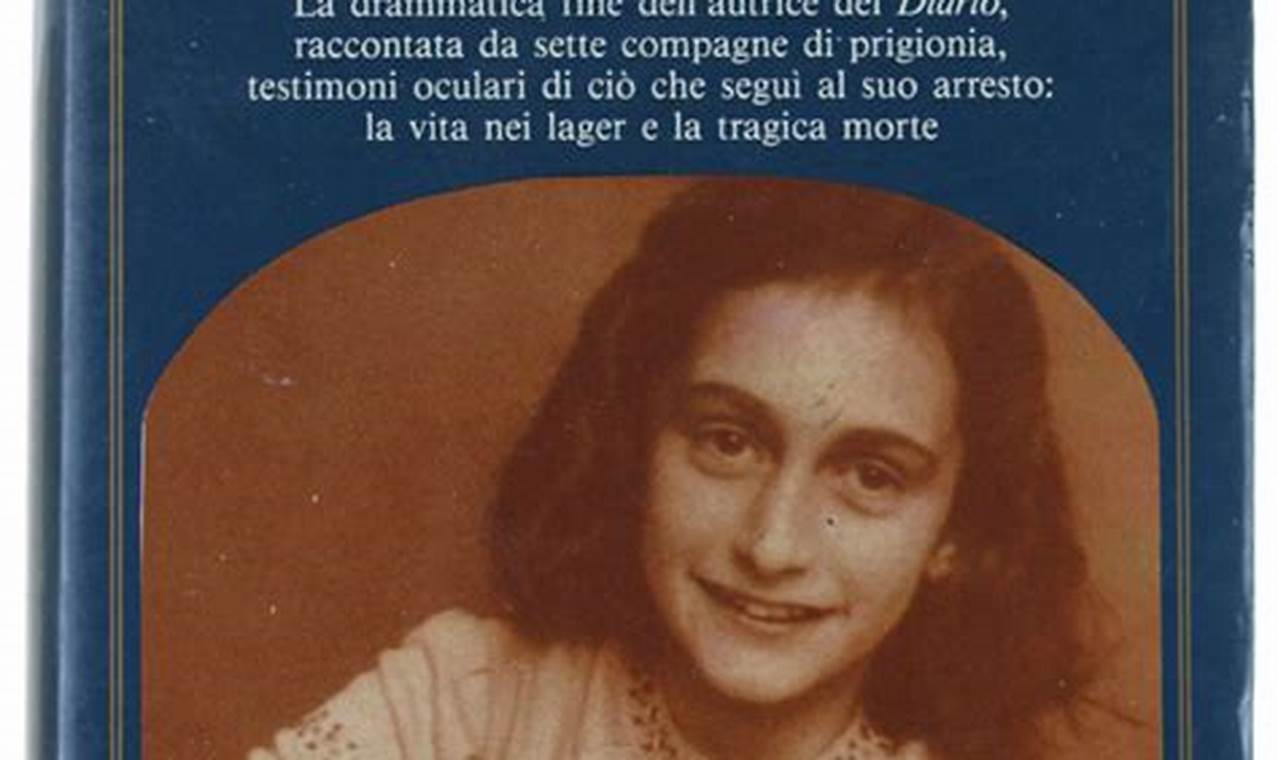Gli Ultimi 7 Mesi Di Anna Frank Libro