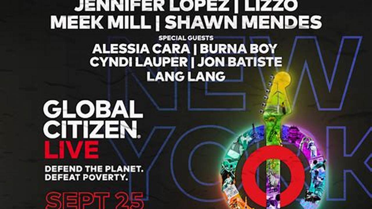Global Citizen Concert Central Park 2024 - Joane Lyndsay