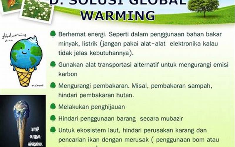 Global Warming Solusi