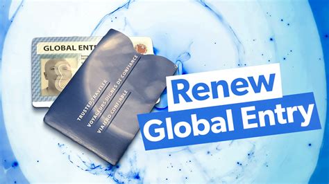Global Entry Renewal Processing Time 2021