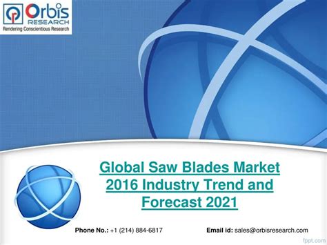 Global and China Diamond Saw Blade Market Analysis, Outlook and Forecast by 2016 ? 2021