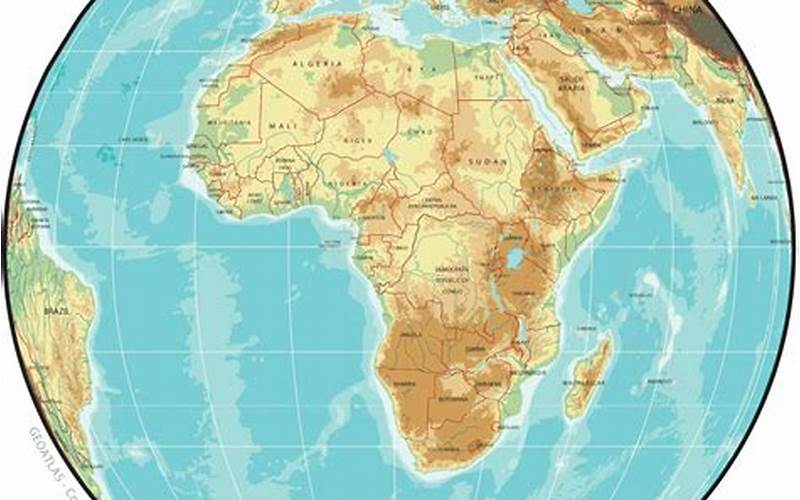 Globe Showing Europe Africa