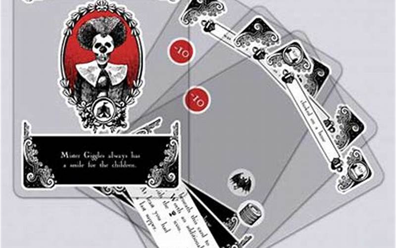 Gloom Card Game Cards