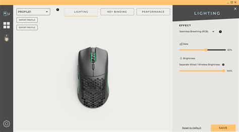 Glorious Model O Wireless Software